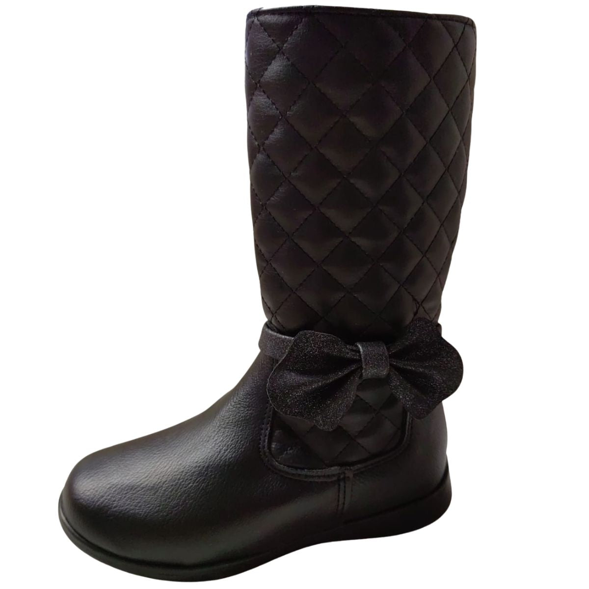 Boots Botines De Charol Para Niñas Tropicana Botas Negras Para