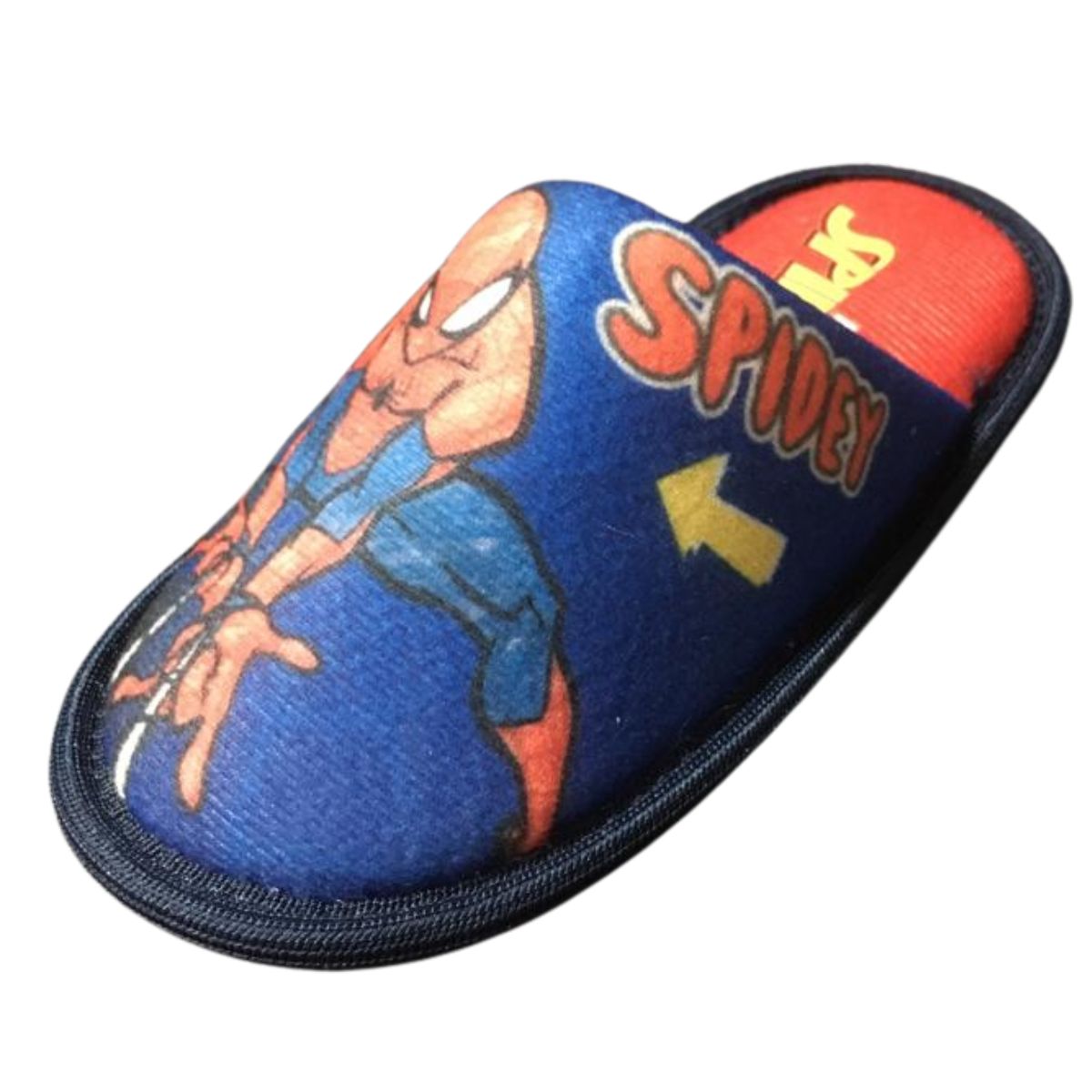 Tropicana Pantufla MV101505 SpiderMan dubetina azul niño 15 a 21 Marvel