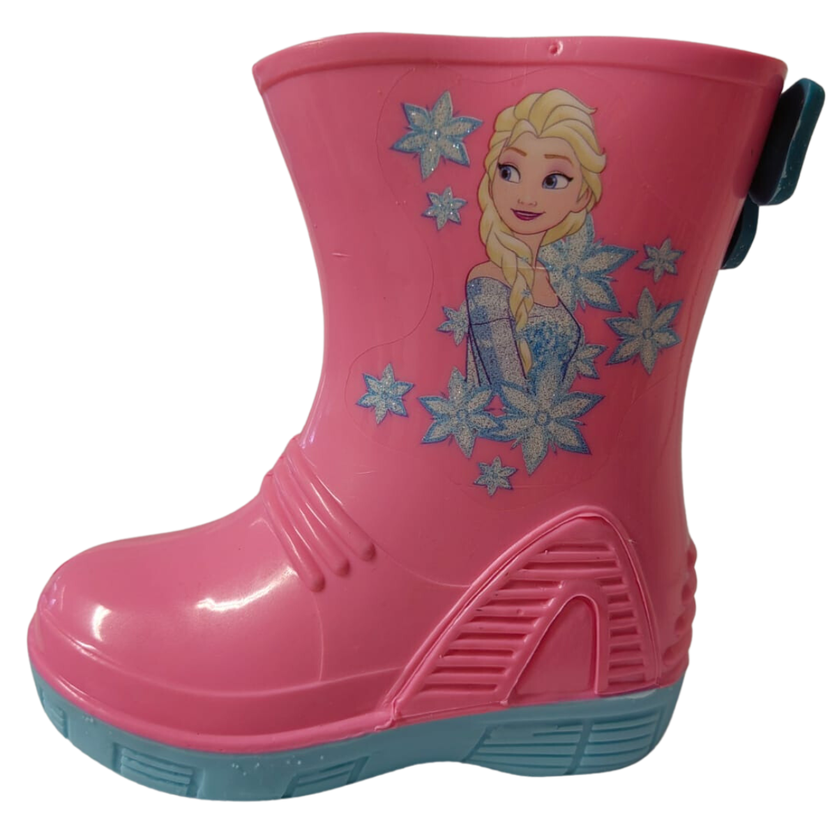 Frozen Bota lluvia Ari plastico rosa celeste niña 13-21