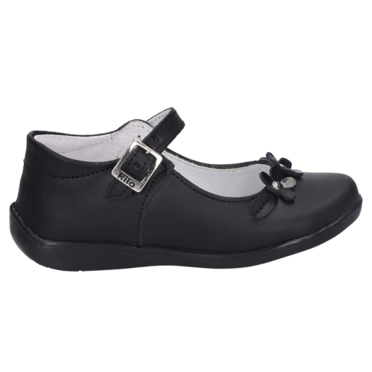 Rilo zapato escolar RN1722 vacuno negro niña 15-17