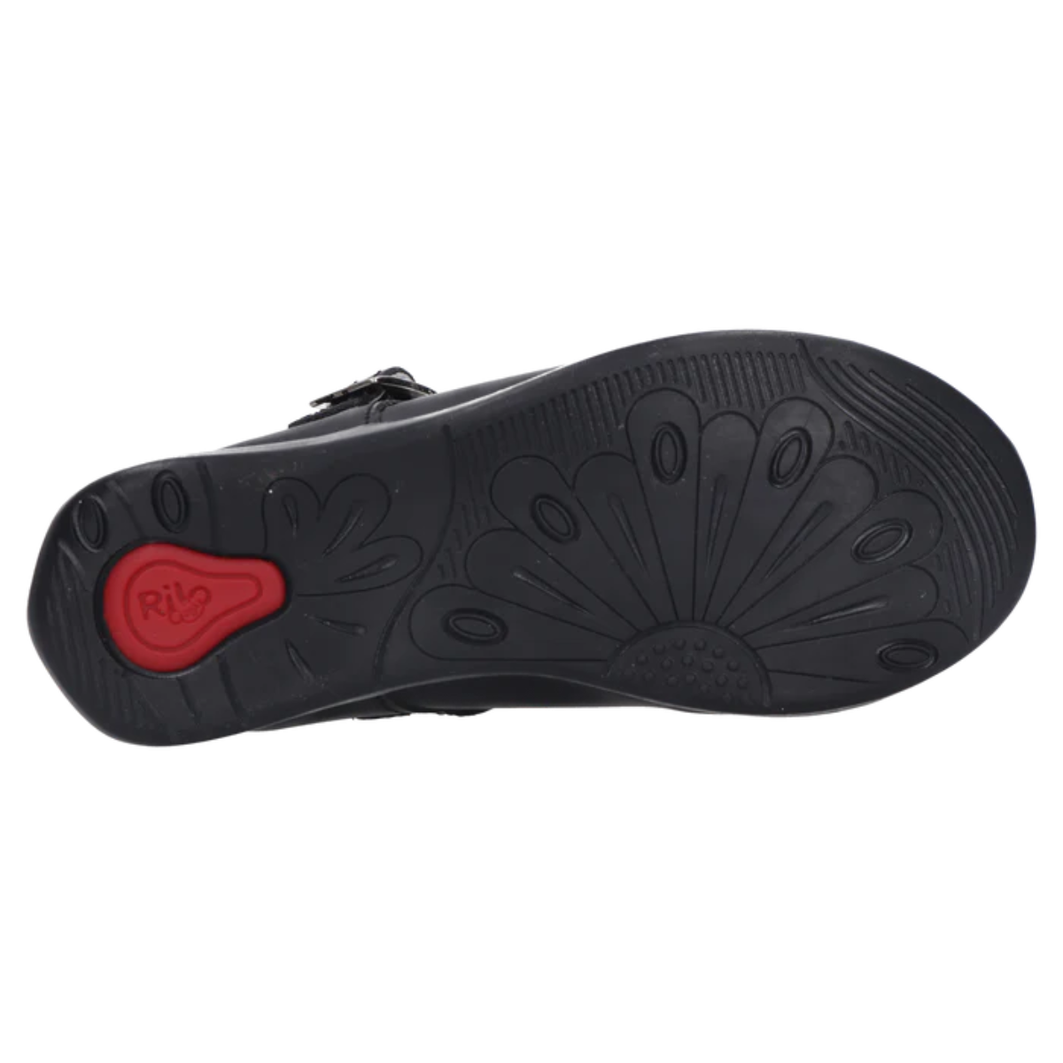 Rilo zapato escolar RN1722 vacuno negro niña 15-17