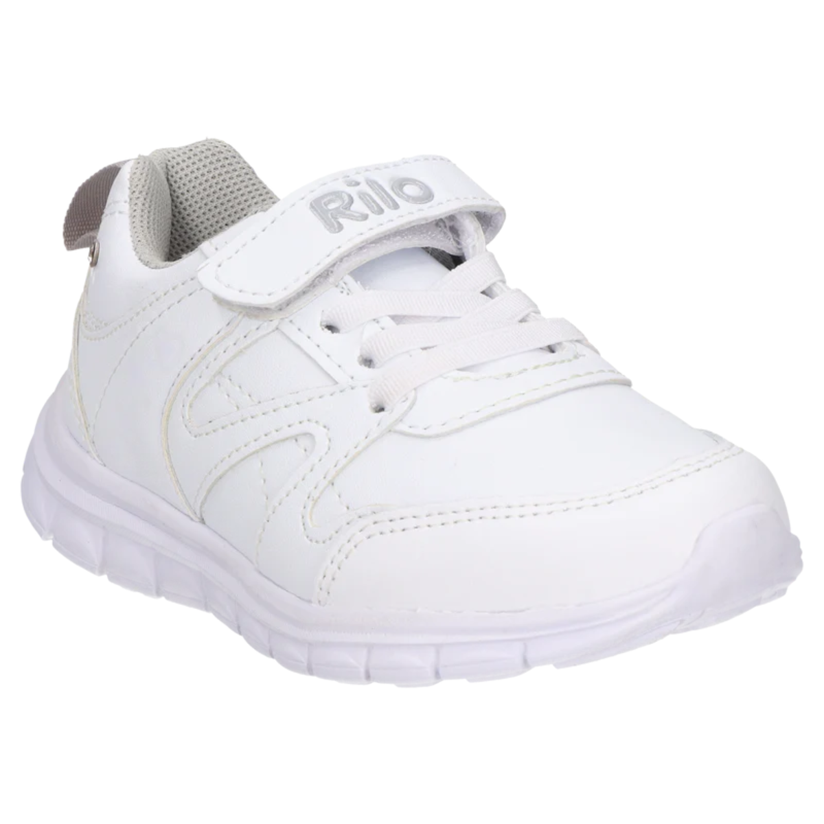 Rilo tenis escolar TA1354 sintetico textil blanco niño / niña 15-21