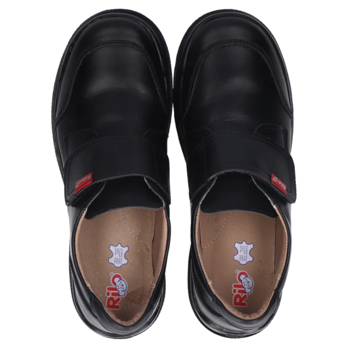 Rilo zapato escolar TR9652 vacuno negro niño 18-26