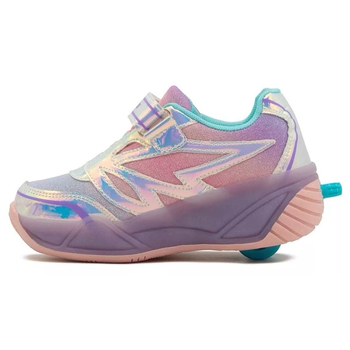 Bubble Gummers Tenis Royse III patin sintetico tornasol rosa niña 17-23