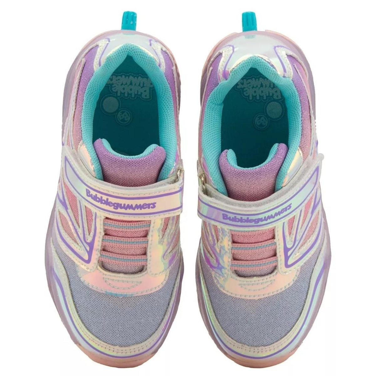 Bubble Gummers Tenis Royse III patin sintetico tornasol rosa niña 17-23