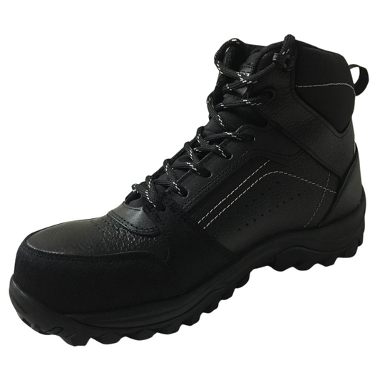 Court A701P Industrial bota piel negro joven caballero 26 a 29