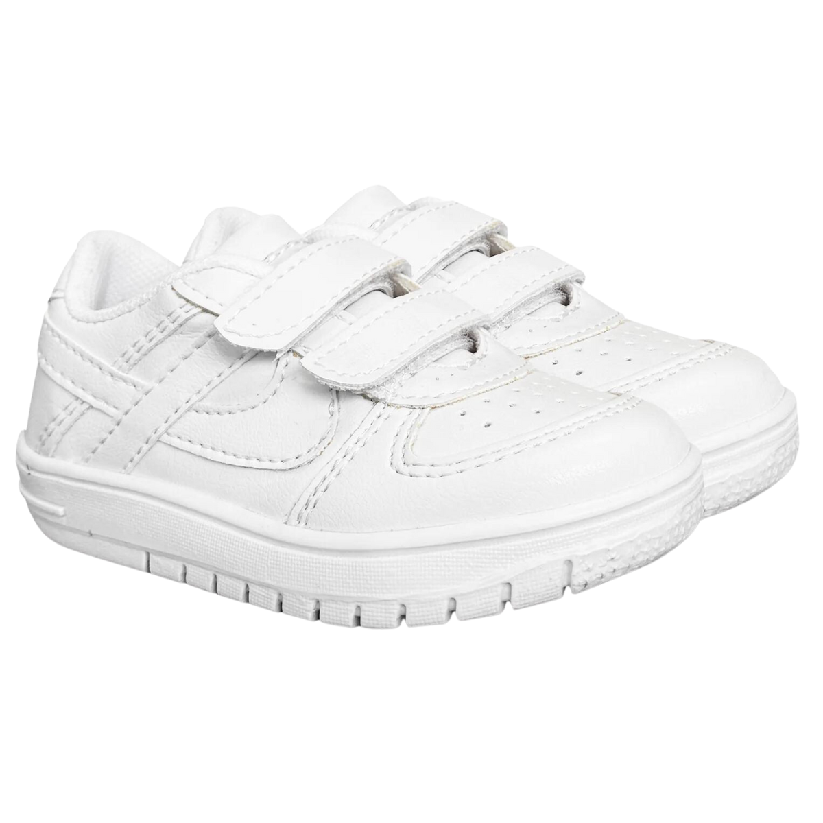 Panam tenis escolar 11300 sintético blanco niño niña 12 a 16 BUEN FIN