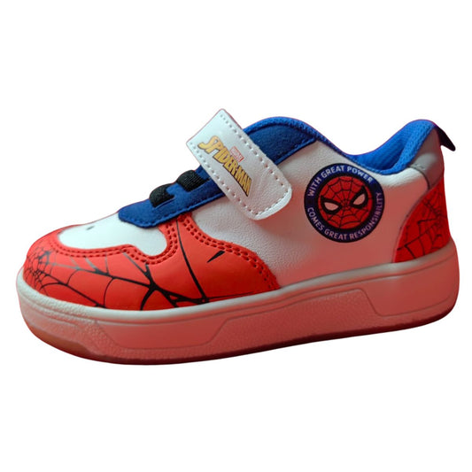 Tropicana Tenis 332551 SpiderMan napa blanco niño niña 12 a 21