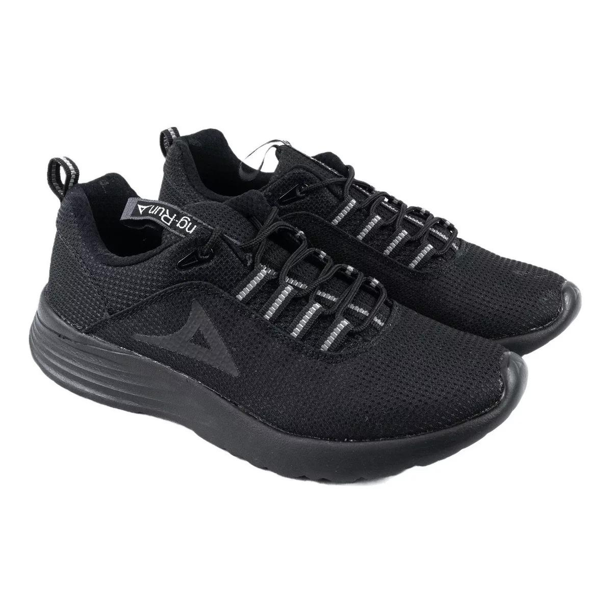 Pirma Tenis 248 deportivo textil negro dama 22 a 26