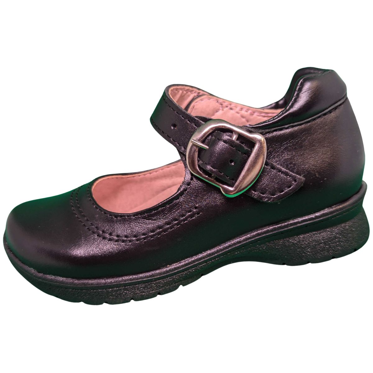 Risel zapato escolar 04 negro piel niña 15 a 17.5