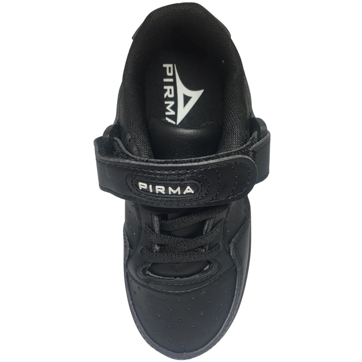 Pirma Tenis Escolar 5524 piel textil negro niño niña 18 a 21