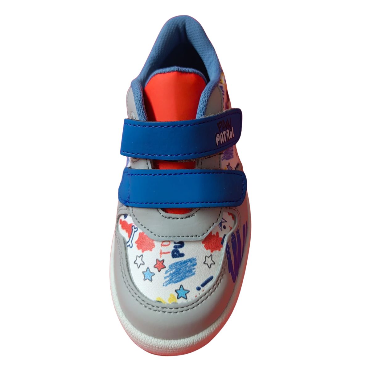 Tropicana Tenis PW332544ST Paw Patrol Chase napa blanco gris niño niña 12 a 21