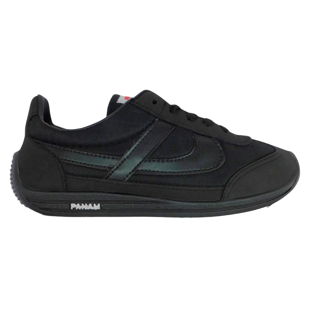 Panam tenis escolar 084 textil negro joven caballero 22 a 29