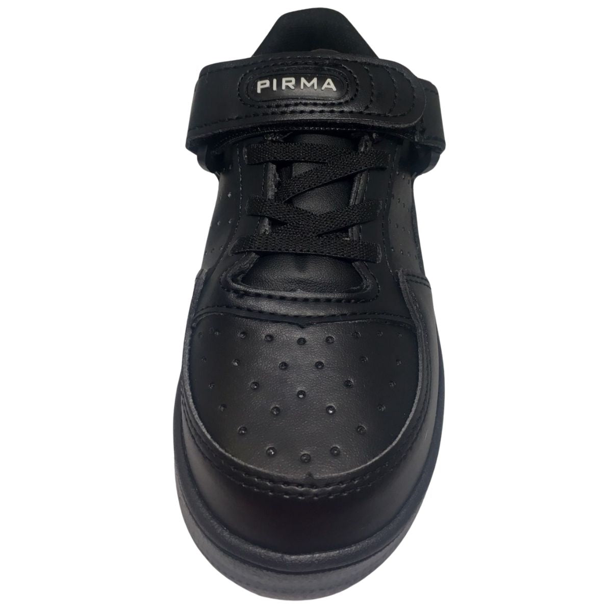 Pirma Tenis Escolar 5524 piel textil negro niño niña 18 a 21