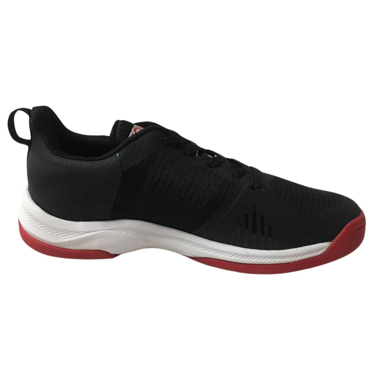 Court A4387J tenis deportivo padel textil negro rojo dama 23 a 26