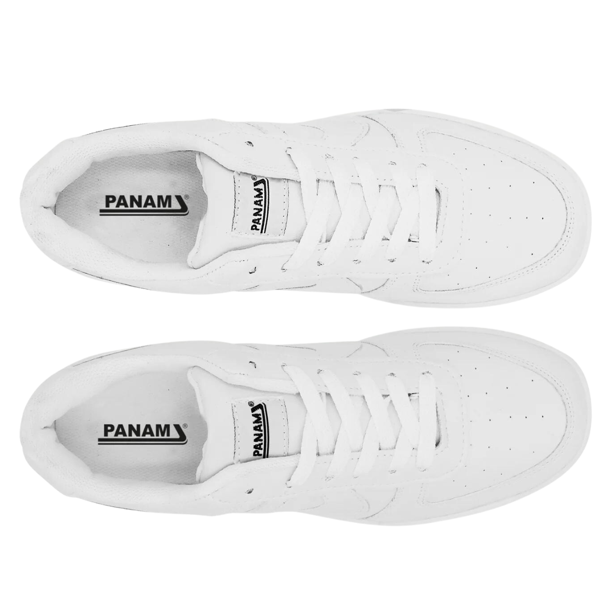 Panam tenis escolar 10290 sintetico blanco joven caballero 22 a 29