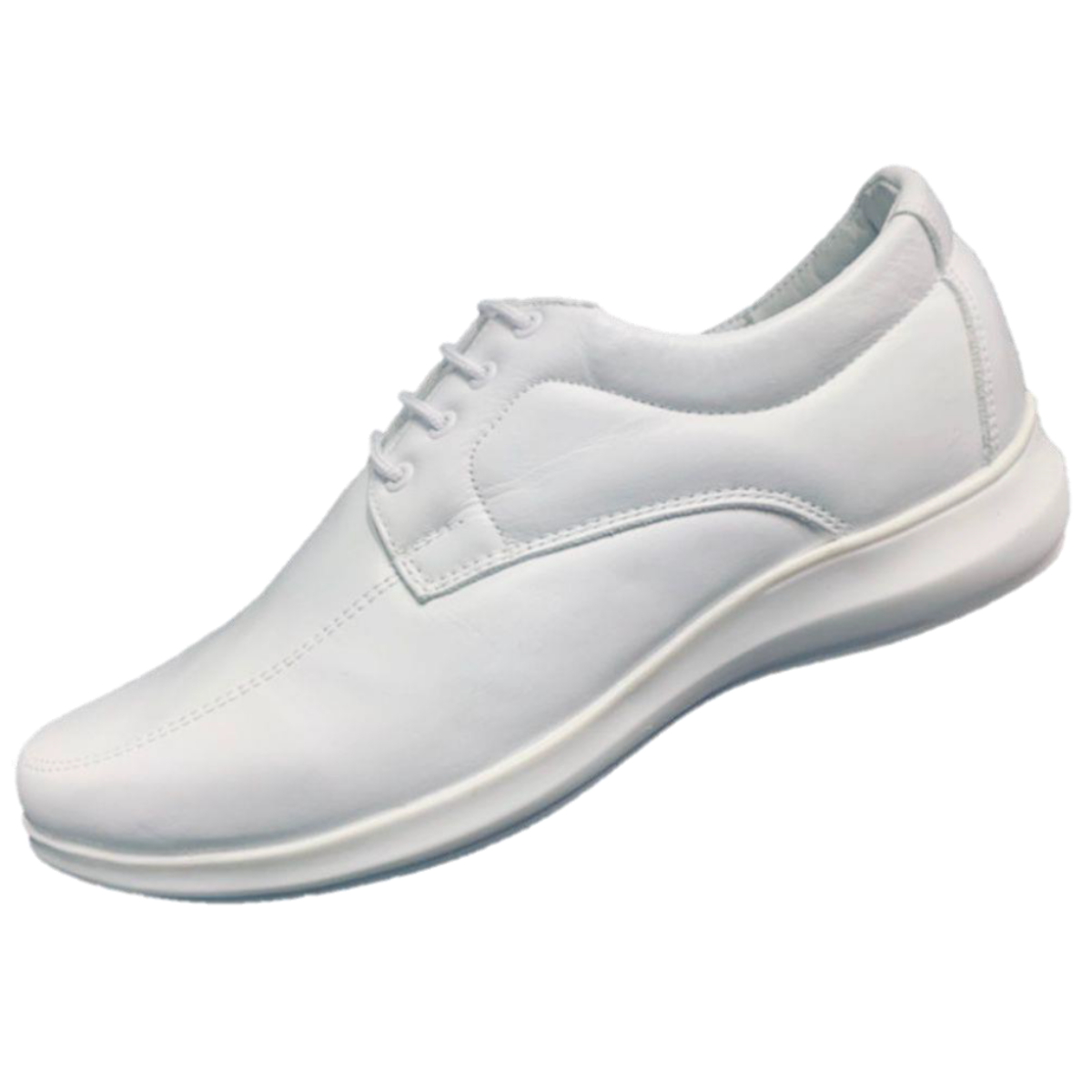 Piel de seda médico confort 4010 ternera blanco agujeta caballero 25-30