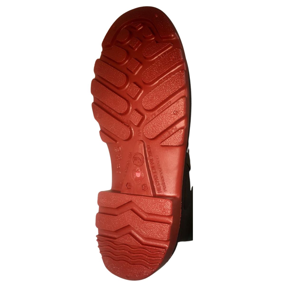 Sandak Bota Hule Aquamax negro rojo caballero 25 a 29