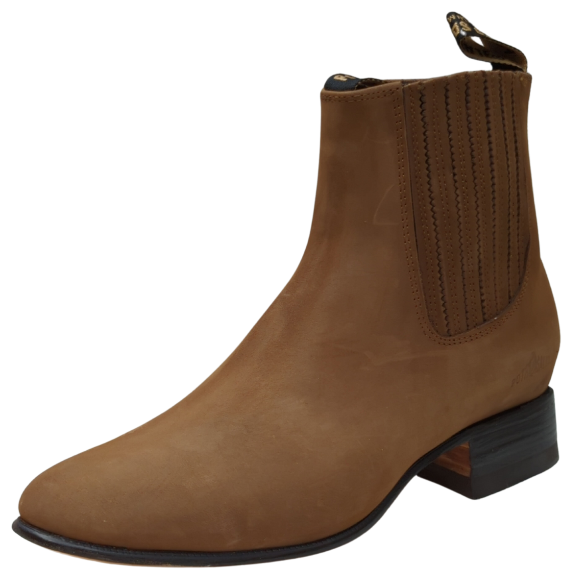 Potro Salvaje Botin charro modelo 45 nobuck-arena tacon 3 del 25 al 29