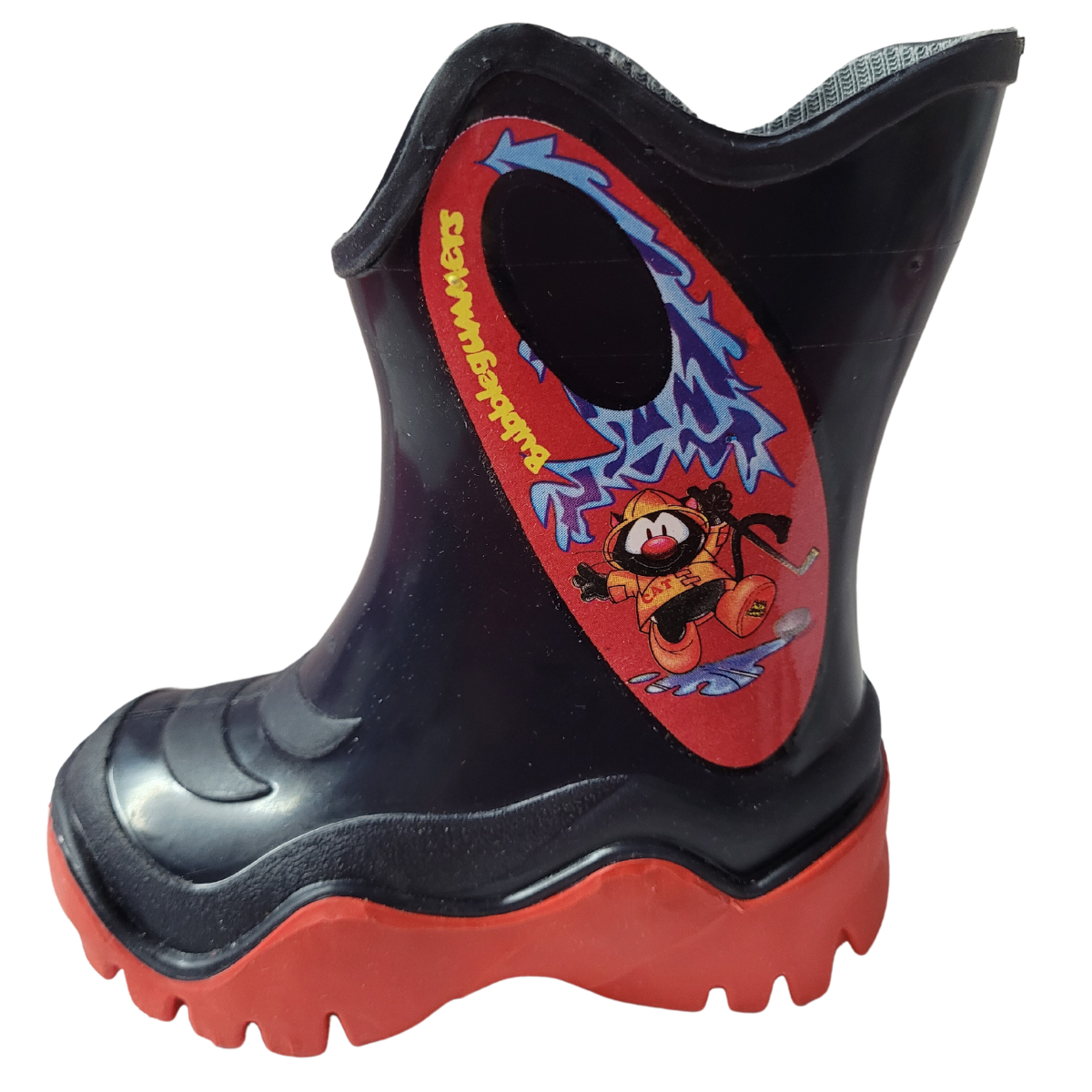 Bubble Gummers Bota lluvia Moon II plastico marino roja  niño  13-21