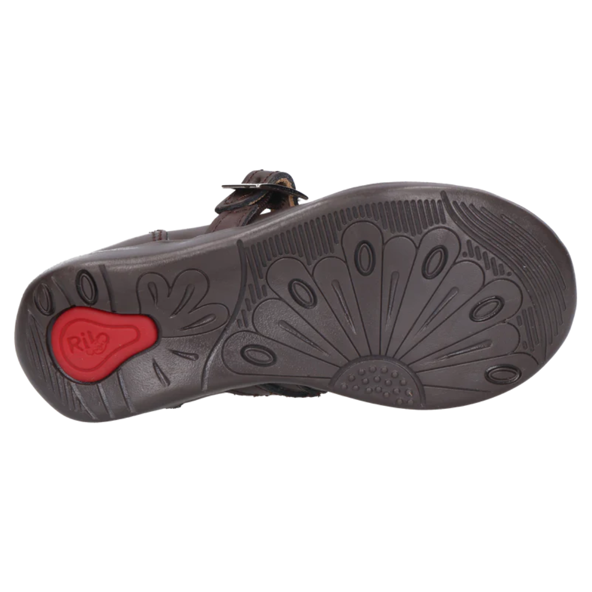 Rilo zapato escolar EA8202 vacuno café niña 15-17 BUEN FIN