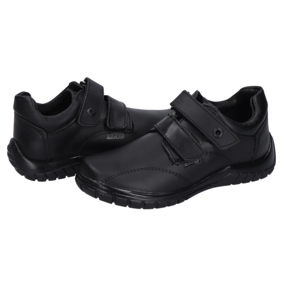 Rilo zapato escolar LN9074 vacuno negro niño 15-26 BUEN FIN