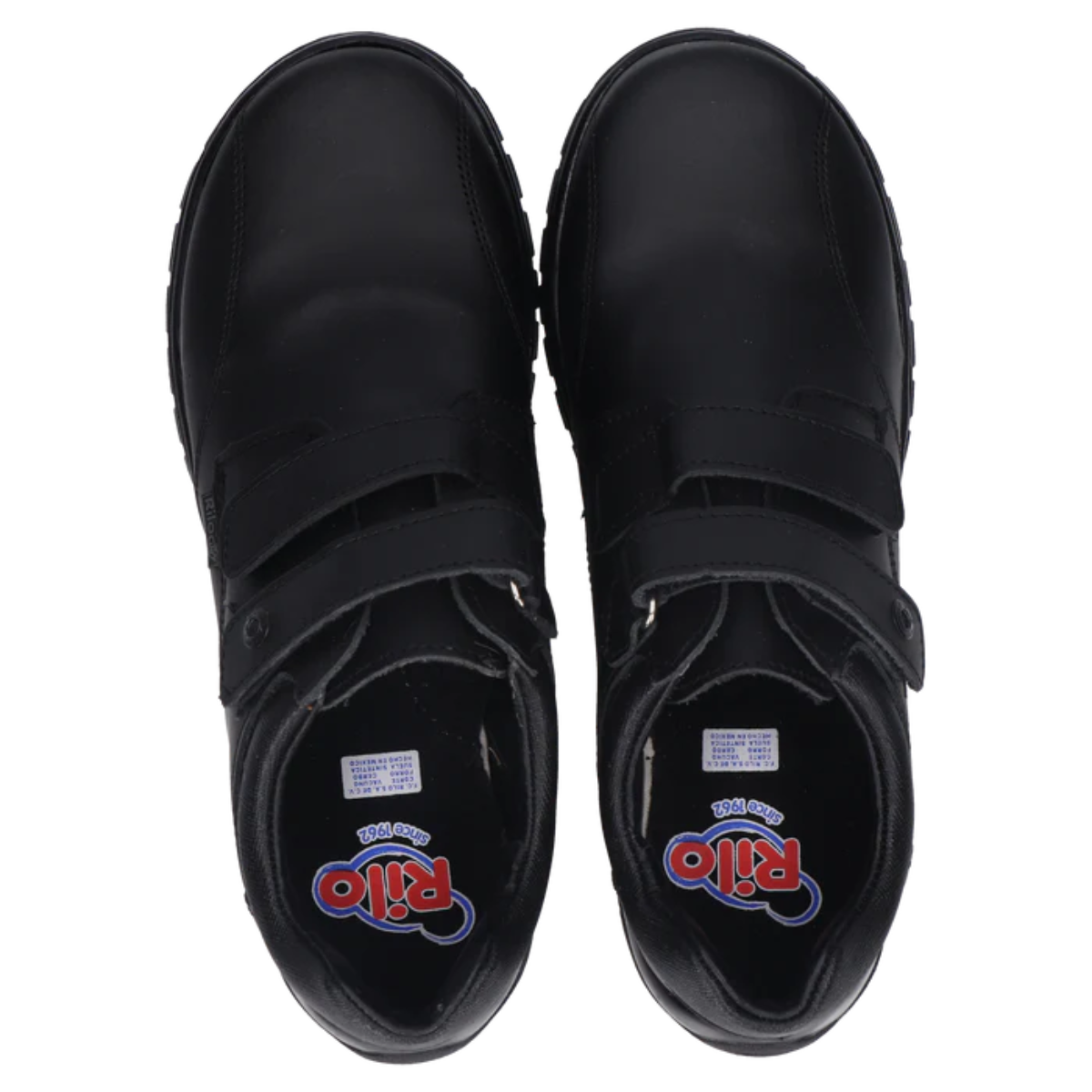 Rilo zapato escolar LN9074 vacuno negro niño 15-26 BUEN FIN