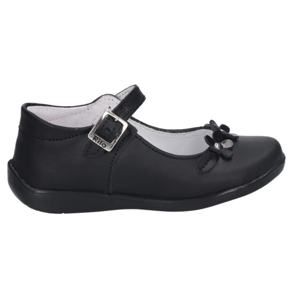 Rilo zapato escolar RN1722 vacuno negro niña 15-17 BUEN FIN