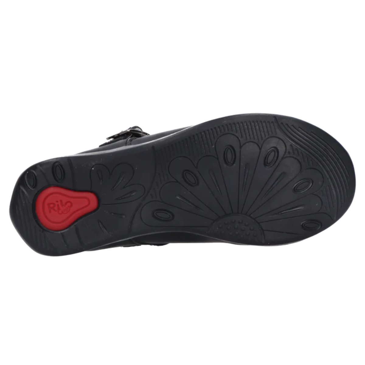 Rilo zapato escolar RN1722 vacuno negro niña 15-17 BUEN FIN