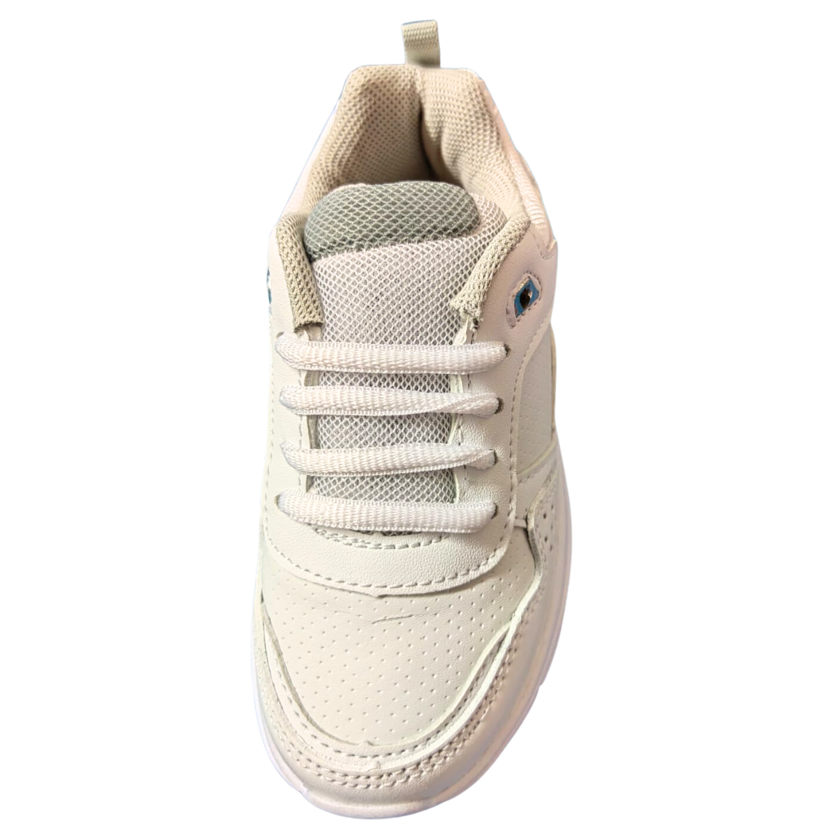 Rilo tenis escolar TA1366 sintetico textil blanco niño / niña 15-21 BUEN FIN