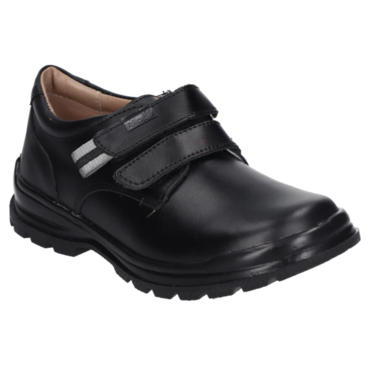 Rilo zapato escolar TR9660 vacuno negro niño 18-26 BUEN FIN