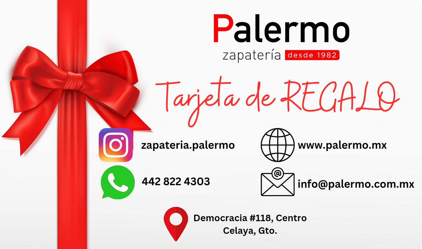 Tarjeta de regalo Palermo