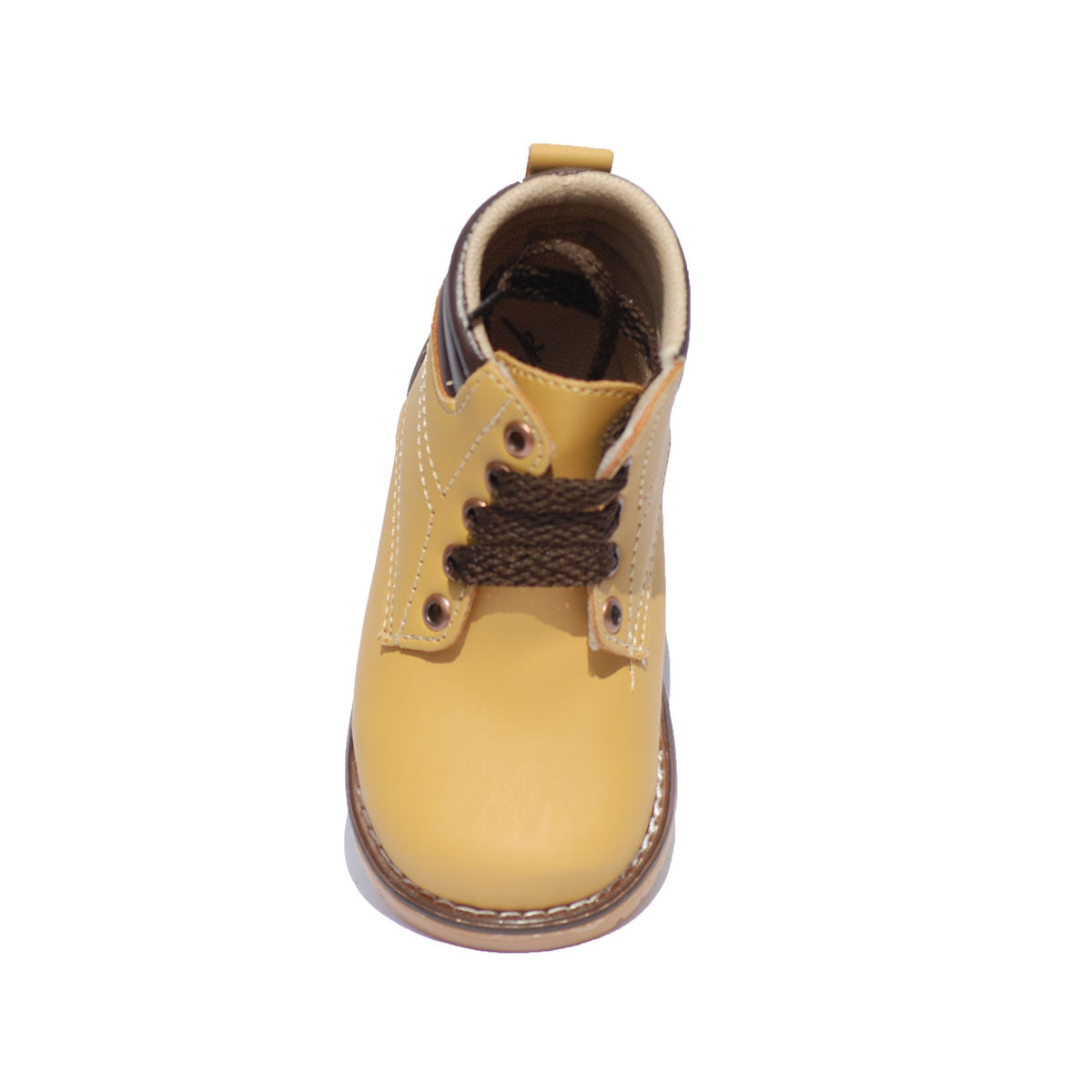 Kangurin casual niño/niña Modelo 701 piel sintetico beige del 14 al 17