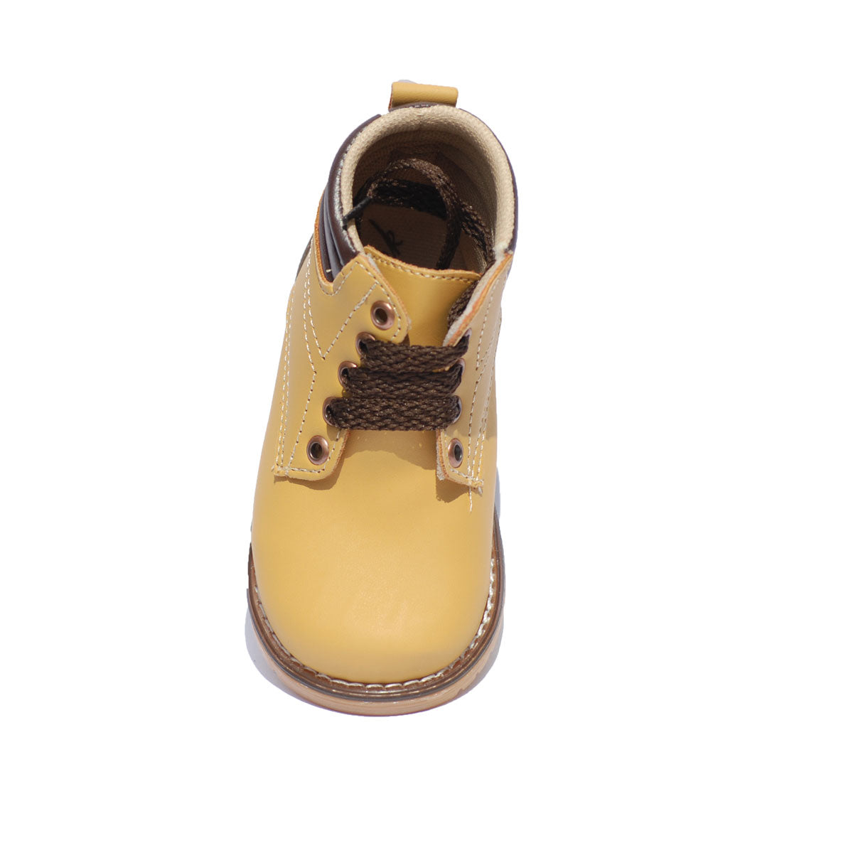 Kangurin casual niño/niña Modelo 701 piel sintetico beige del 14 al 17