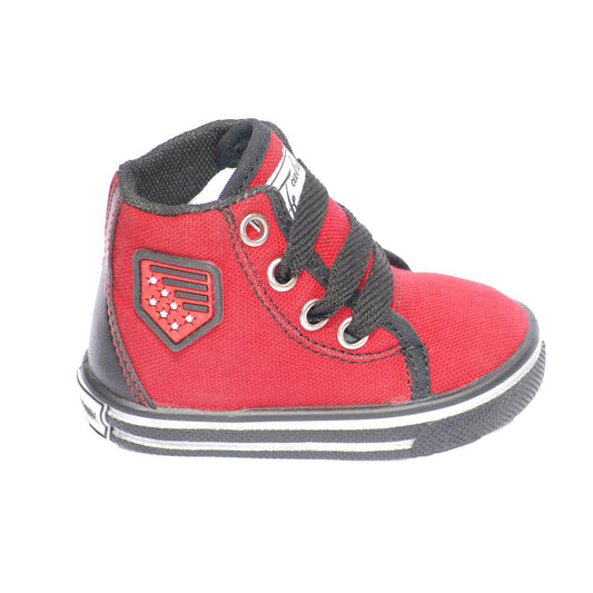 Kangurin tenis niño Modelo 2000 lona rojo del 11 al 17