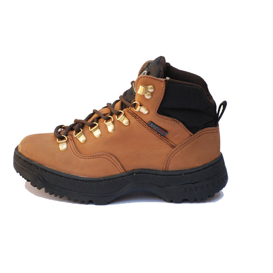 MCC Hiking modelo 1003 nobuck-cafe suela hule hard work joven caballero 25-30