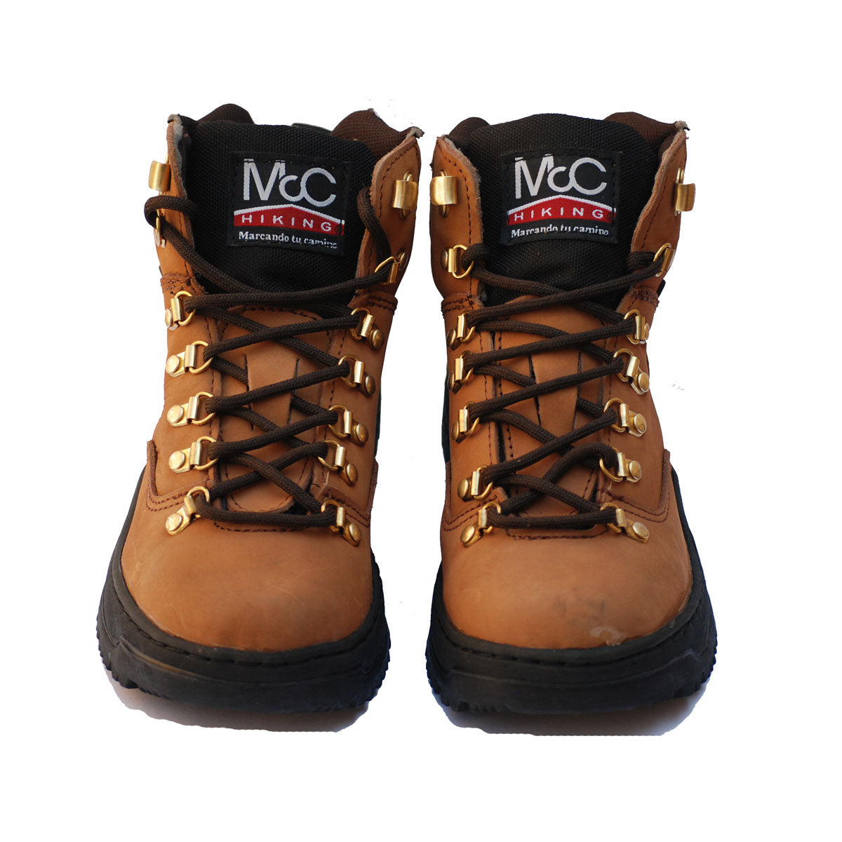 MCC Hiking modelo 1003 nobuck-cafe suela hule hard work joven caballero 25-30