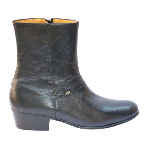 Jch Botin Vestir  modelo 218 cabra negro del 25-29