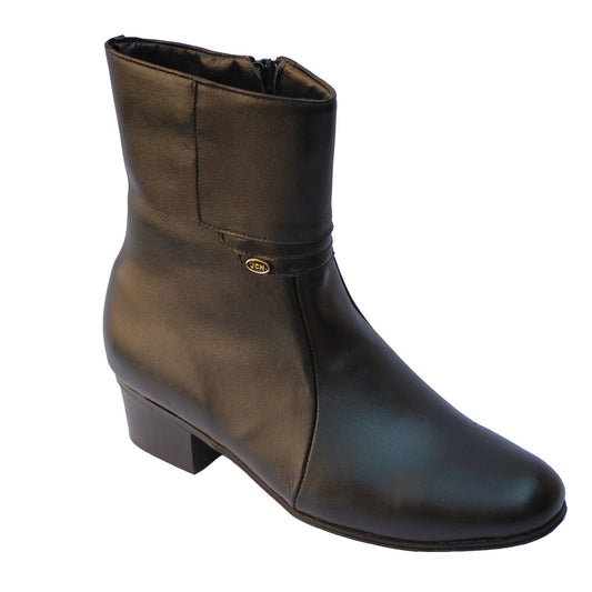 Jch Botin Vestir  modelo 222 piel oscaria negro del 25-29