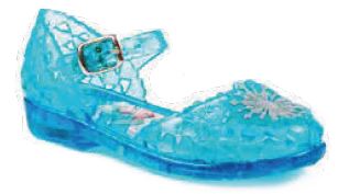 Bubble Gummers Sandalia Visia II Frozen plastico azul niña 13-19